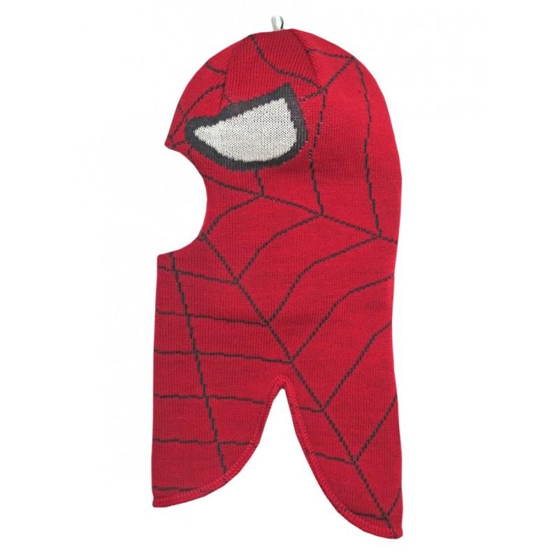 Шлем зима паук красный (7-10 лет)
