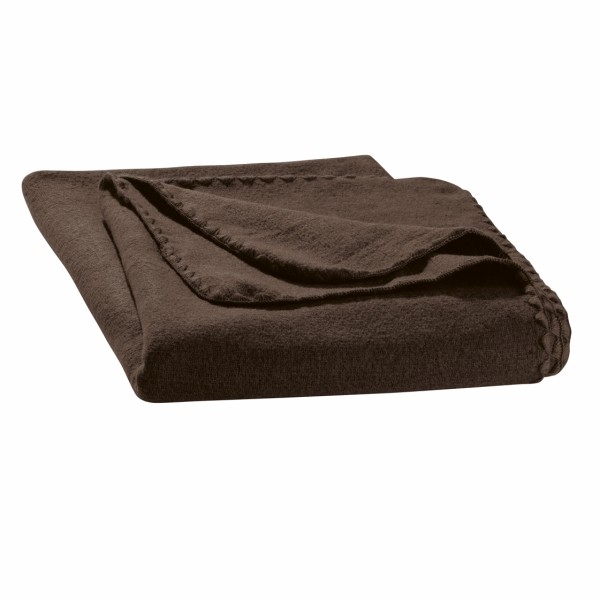 Одеяло из свалянной шерсти, 140х100, шоколад _ 5120500