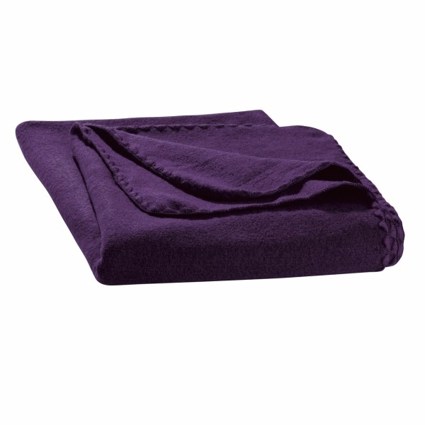 Одеяло из свалянной шерсти, 140х100, лиловый _ 5121300