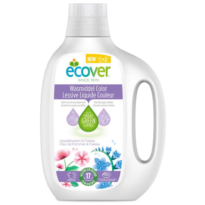 Жидкость для стирки цветного белья суперконцентрированное Ecover, 1л